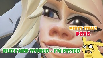 New Map, Same Problems - Mercy Steals POTG on BlizzardWorld