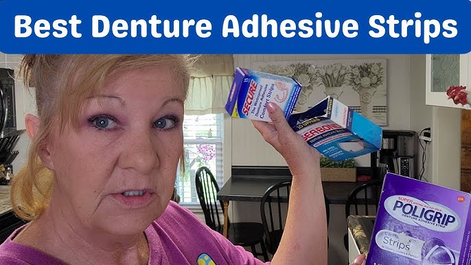 How To Remove Cushion Grip Denture Adhesive From Dentures / Cushion Grip  Tutorial