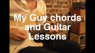 Video thumbnail of "My Guy Chords and Guitar Lessons"