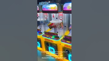 EPARK Scissors Machine Claw Machine Vending Arcade Claw Machine Coin Operated Doll Catch Games