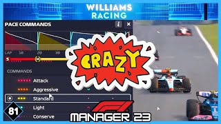 The CRAZIEST WEATHER I'VE SEEN | F1 Manager 2023 Career #81