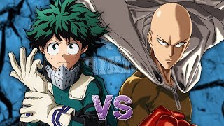 Video thumbnail of "Saitama vs Izuku Midoriya. Épicas Batallas de Rap del Frikismo S2 | Keyblade"