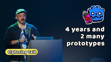 4 years and 2 many prototypes – Anthony Cossins – GodotCon 2024