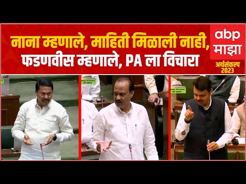 Nana Patole on Devendra Fadnavis : नाना म्हणाले, माहिती मिळाली नाही, फडणवीस म्हणाले पीएला विचारा