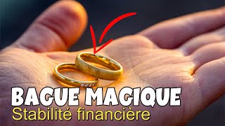 Recette de Bague magique de Stabilité financière / contre les difficultés financières