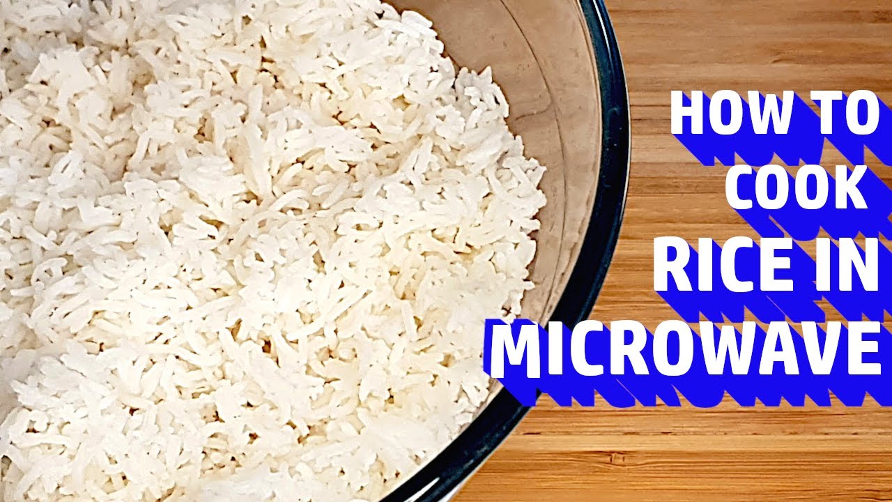 How To Cook Perfect Rice in Microwave - YouTube