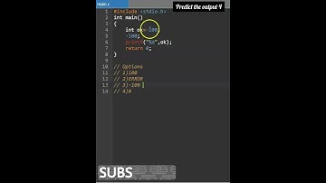C Programming - Predict the output 4 #shorts #short #c #coding #tamil #it #interview #job