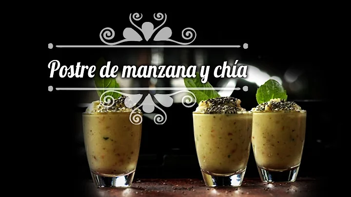 Postre de Manzana, Cha y Albahaca