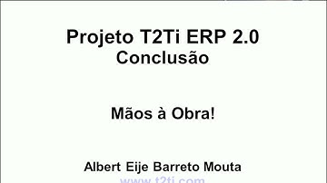 T2Ti ERP 2 0   Delphi   eSocial   10   Conclusão