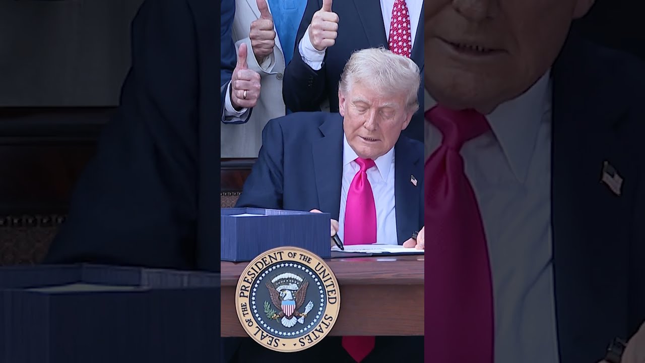 Trump Signs Big Beautiful Bill 