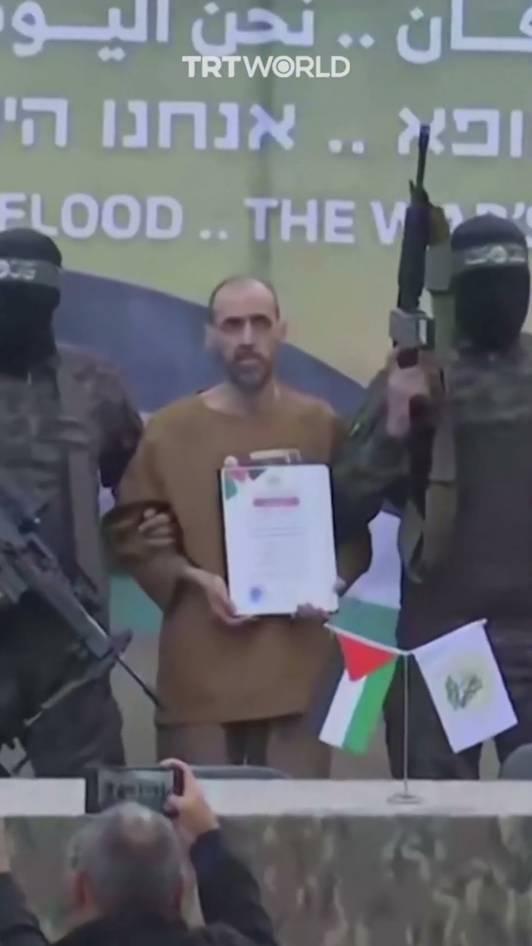 Hamas releases three more hostages under ceasefire deal