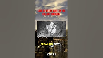 Did you know about this fallout vault? #fallout #falloutlore #fallout4 #falloutnewvegas #fallout3