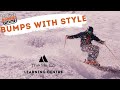 How to ski bumps  with style