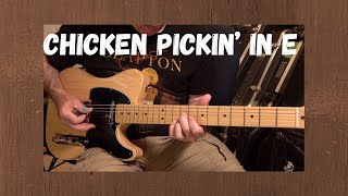 CHICKEN PICKIN' COUNTRY IN E