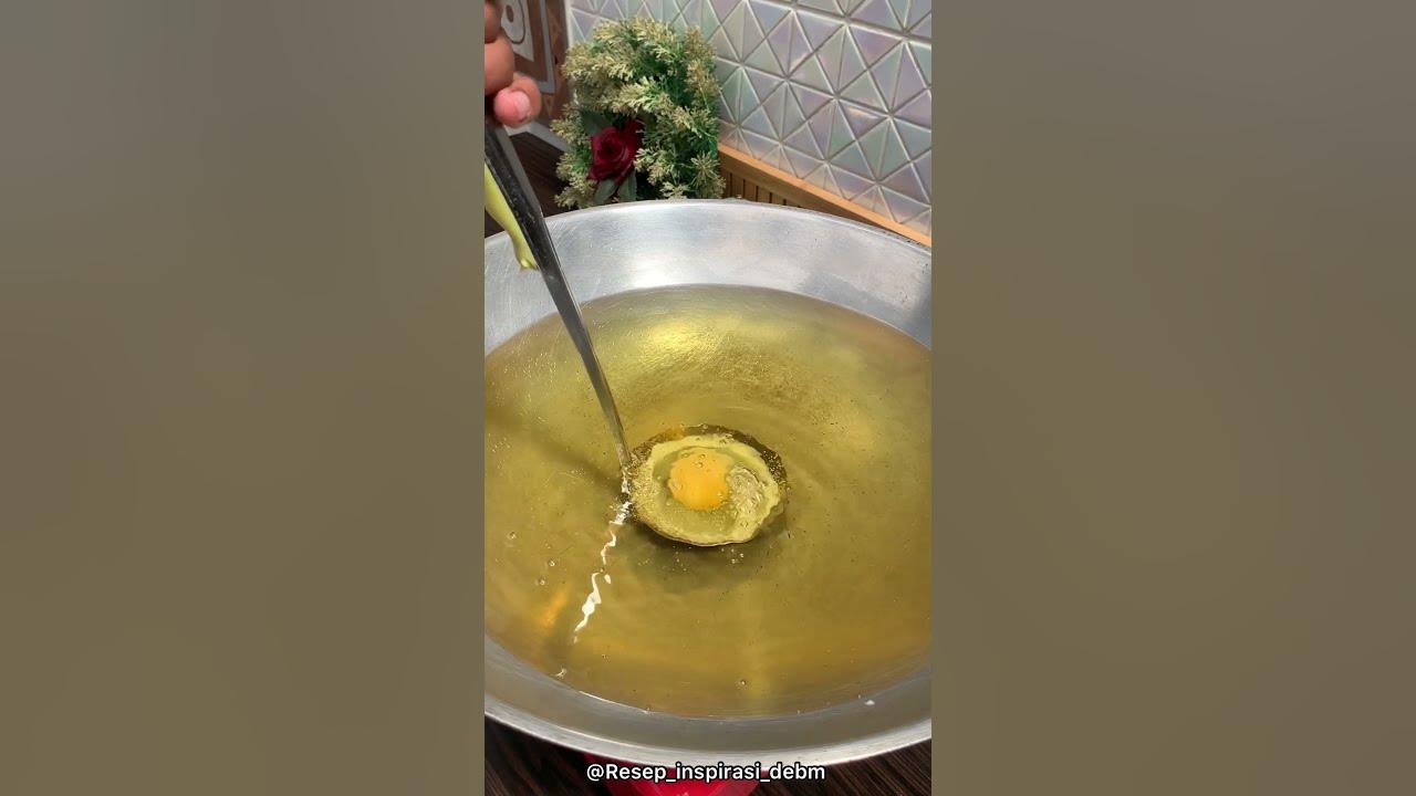 goreng telur kali ini agak unik #dri