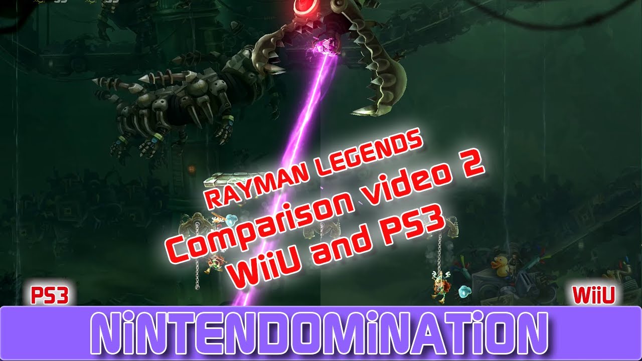 Vídeo compara os gráficos de Rayman Legends no Wii U e no PS3