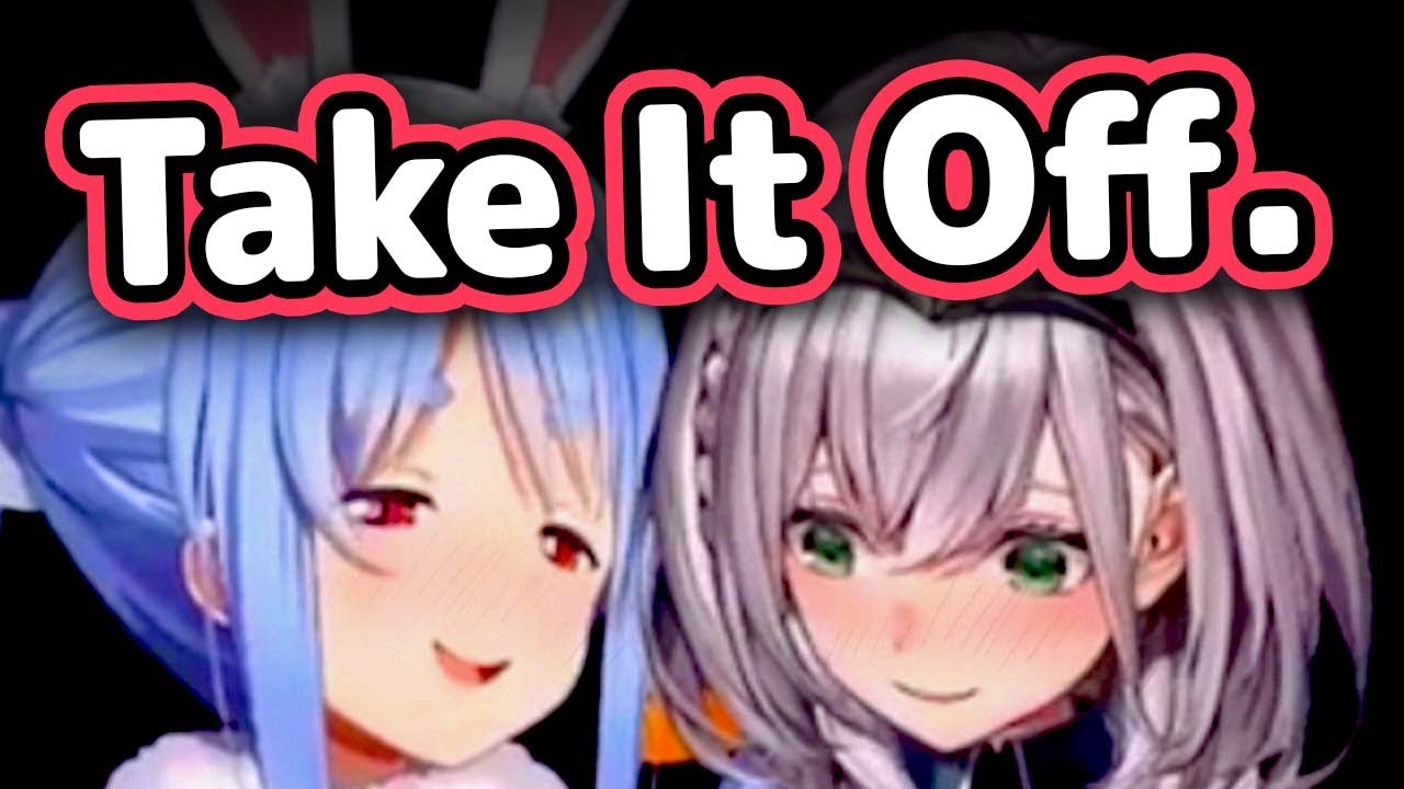 Pekora Tells Noel To "Take It Off"【Hololive】