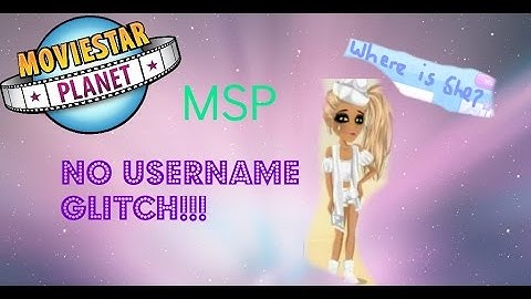 Msp No Username Glitch