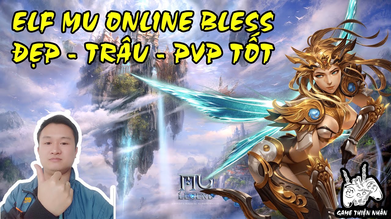 bless online na  2022  Review Bóng Hồng ELF Mu Online Bless, Đẹp - Trâu - Pvp Cực Đã - MU Online Hay Nhất 2020