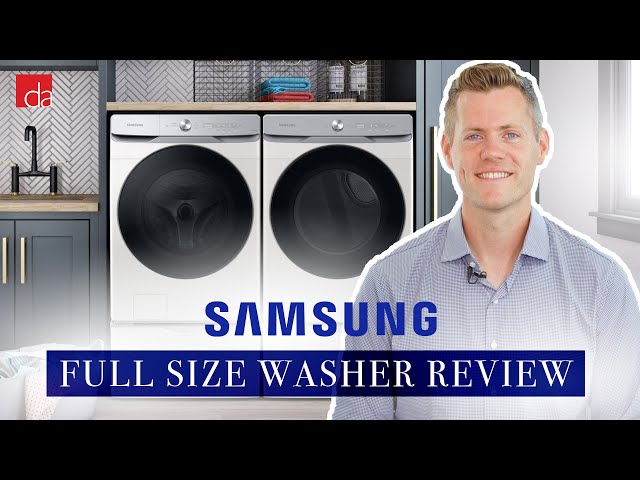 Samsung BESPOKE 5.3 Cu. Ft. High-Efficiency Stackable Smart Front