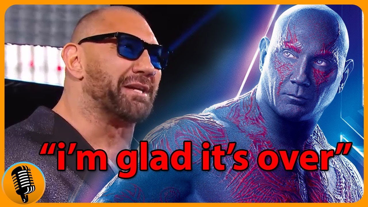 Dave Bautista Relieved to Be Saying Farewell to Playing Drax - CNET