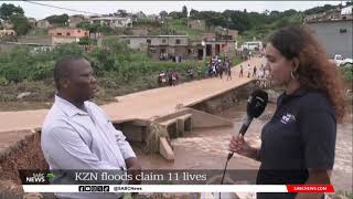 KZN floods claim 11 lives: Jayed Paulse updates