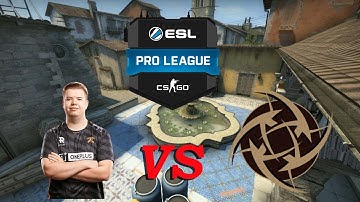 JW POV (fnatic) vs NiP / inferno / 31-17 / ESL Pro League Season 12