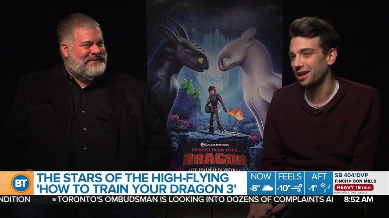 The stars of How to Train Your Dragon 3! (Interview 2019) - YouTube