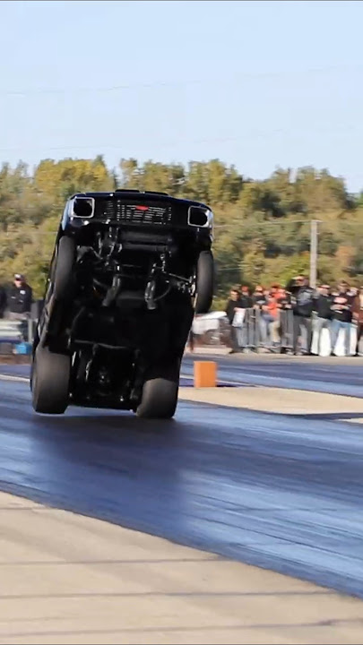 👀 ✈ MOST VIOLENT CHEVY LUV PICKUP! #shorts #truck #wheelie #dragracing #luv