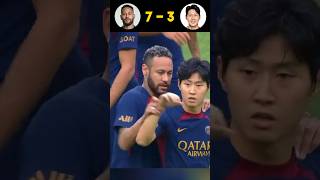 Neymar vs Lee Kang-In 🤣🤣