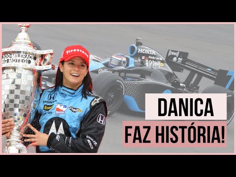 VITÓRIA de Danica Patrick no GP de Motegi, em 2008