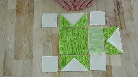 Tips for Working with Directional Prints - Stitch and Flip and Two at a Time Half-Square Triangles