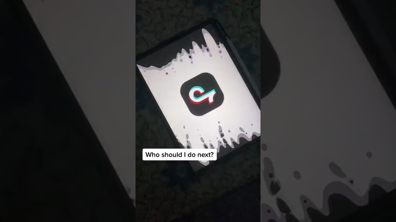 Tiktok logo animation in procreate  shorts  animation  procreate  logoanimation