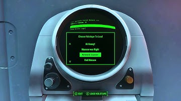 Fallout 4 - Network scanner holotape