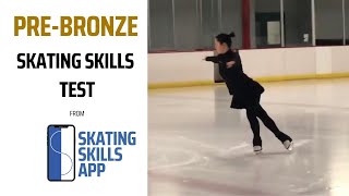 PreBronze Skating Skills Test (formerly the PreJuvenile Moves in the Field Test)