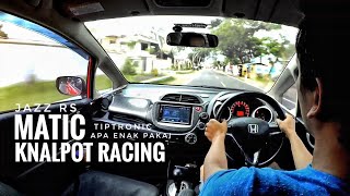 Honda Jazz Matic Tiptronic Pakai Knalpot Racing