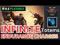 [POE2] Sunder Totem Warbringer - Infinite Endurance Charge Generate