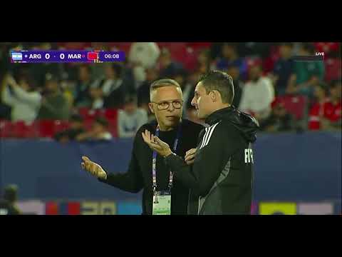 مباراة المغرب والأرجنتين نهائي كأس العالم للشباب تحت 20 سنة الشيلي 2025