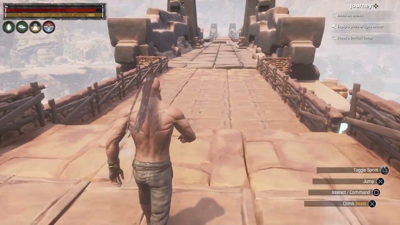 Conan Exiles: Fixed the broken bridge 2021