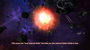 SPACE UNITY - Space Scene Construction Kit - Demo Scene Battle Squadron