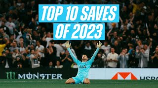 TOP 10 PREMIER LEAGUE SAVES OF 2023...