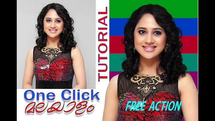 One Click to Remove Background In Photoshop cc 2020 |  New Tricks Free Action | TUTORIAL MALAYALAM |