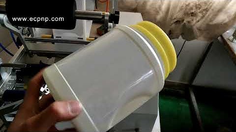 Round Bottle Labeling Machine with Fix Position Function