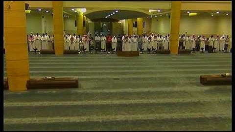 سورة الفجر صلاة العشاء المؤذن عيسى لقمان بجامع الهداب 30-11-1438هـ