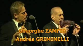 Video thumbnail of "Gheorghe Zamfir & Andrea Griminelli in Andrea Bocelli World Tour - Live"