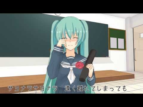 【Hatsune Miku Soft】涙の卒業式【Original】
