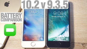 iOS 10.2 vs. iOS 9.3.5 Speed Test + Benchmark + Battery Life! Which is Faster? Is iOS 10.2 Slower?