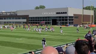 Justin Fields Deep Throw at Chicago Bears Training Camp 8/8/21