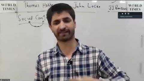 CSS POLITICAL SCIENCE LECT 06 HOBBES , LOCK AND ROSSUWE BY SIR ALI NAQVI