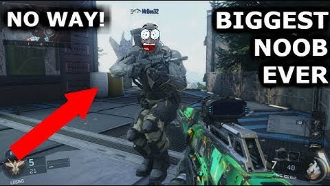 THE BIGGEST NOOB IN CALL OF DUTY HISTORY!